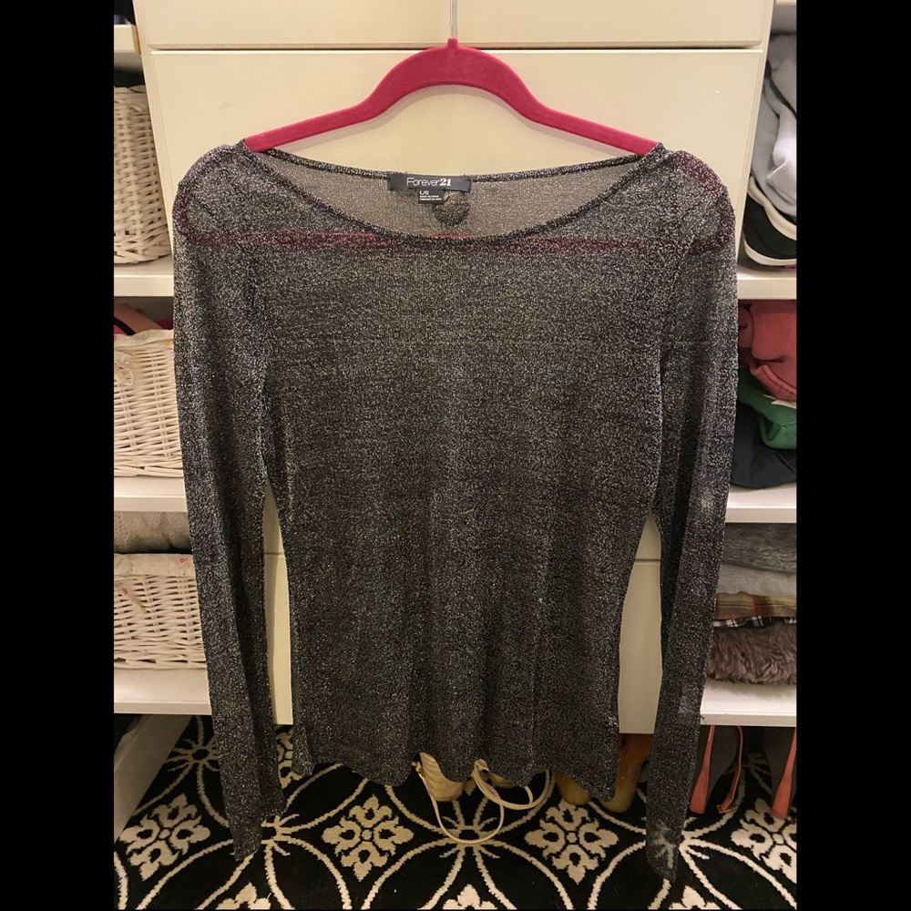 Forever 21 Sheer Shirt